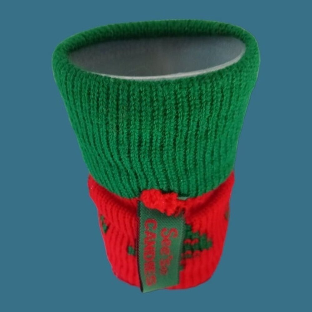 Sees candy vtg christmas stocking holiday sock - Picture 4 of 8